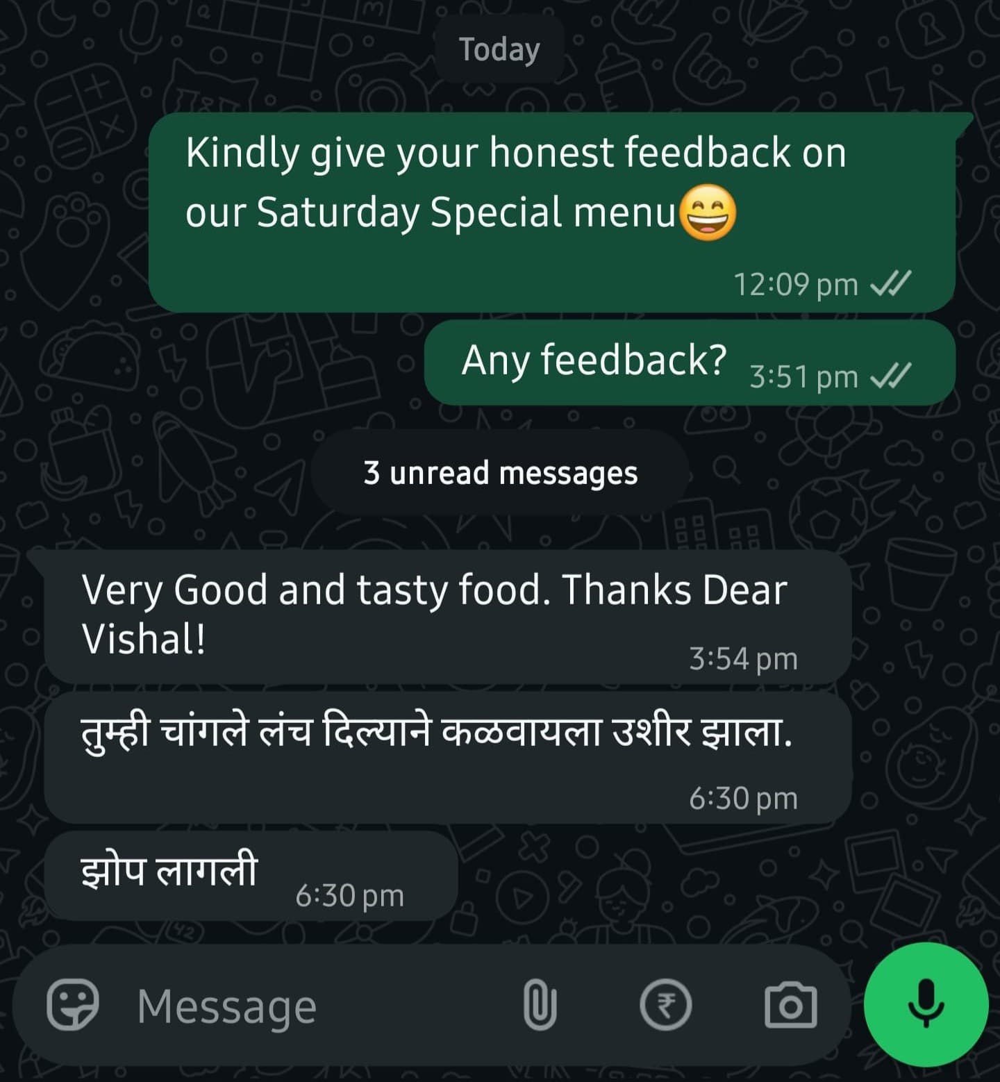 Customer review from John Doe